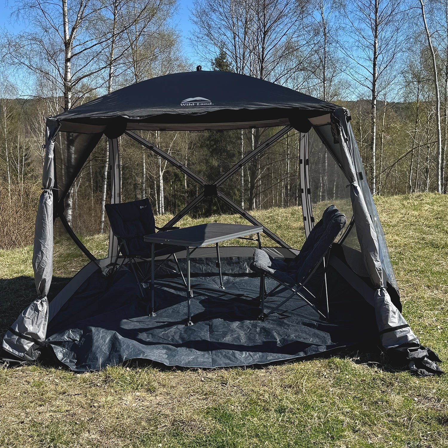 Tältgolv till Wild Land popuptält/Hub-tält