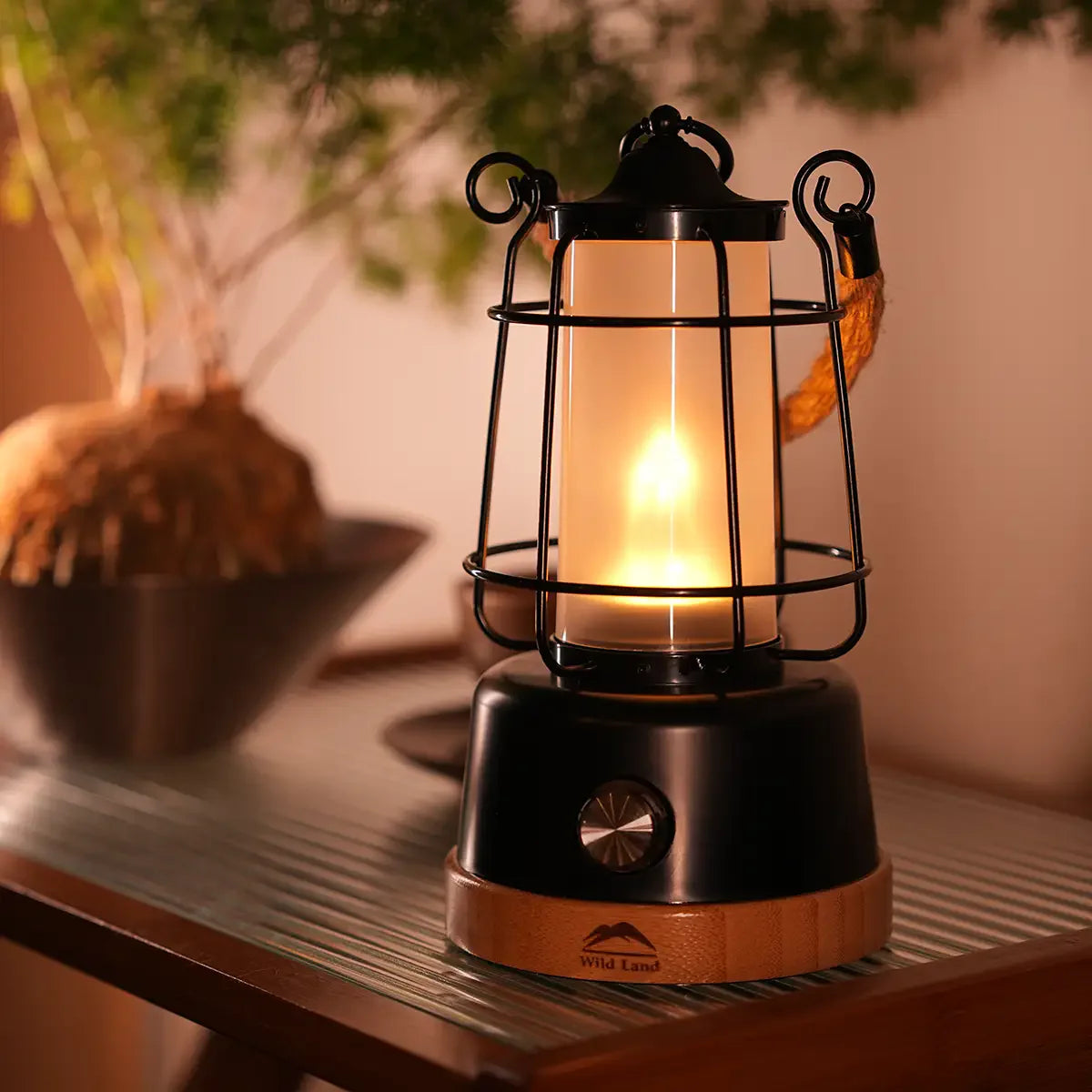 Wild Land Hemp Rope Lantern