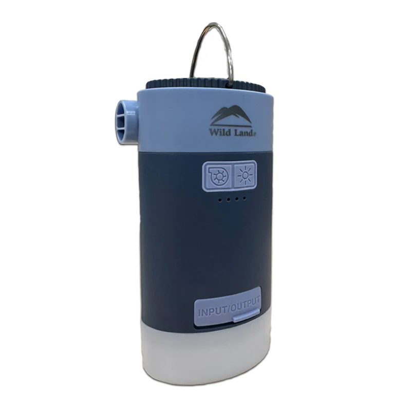 Quickpump, 3-i-1 luftpump, LED-lampa, powerbank