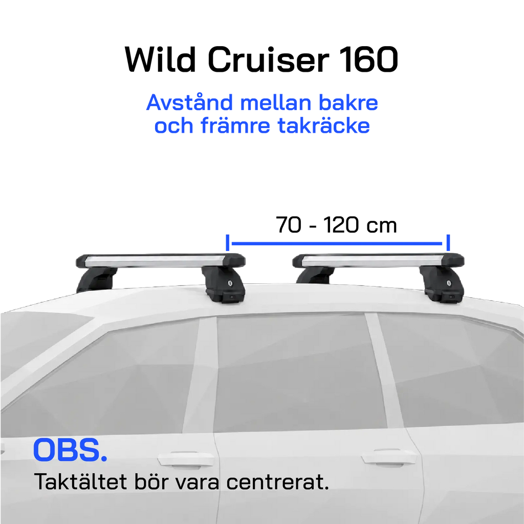 Wild Cruiser 160, mjukskal 2-3 personer