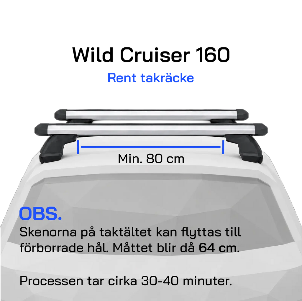 Wild Cruiser 160, mjukskal 2-3 personer