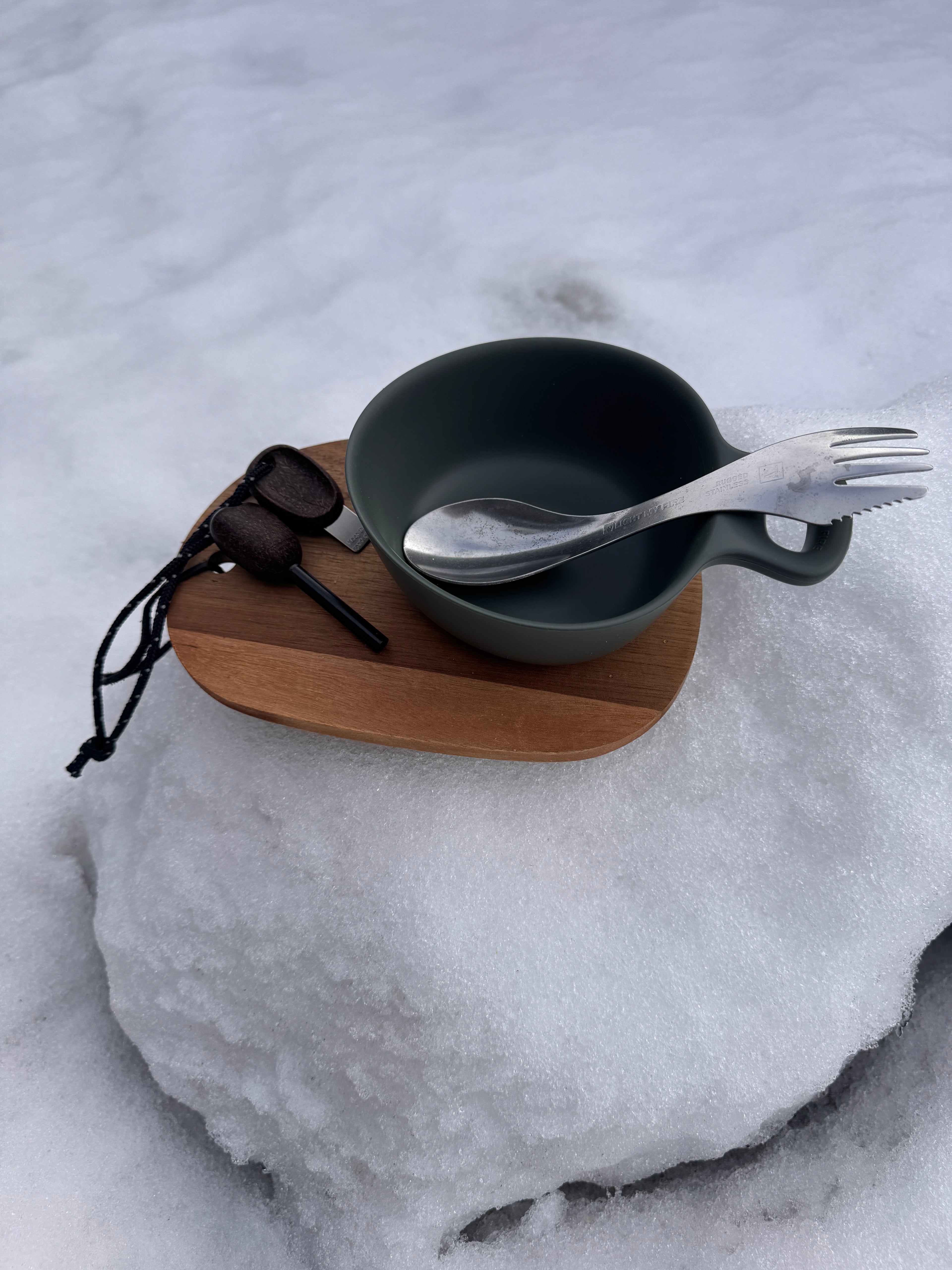 Kit - kåsa, spork och tändstål