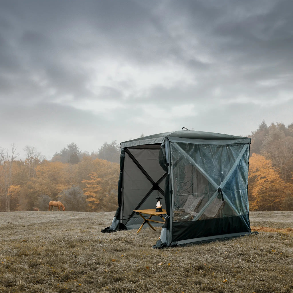 Hub Cloud Wall, plastfönster till Wild Lands Hub-tält