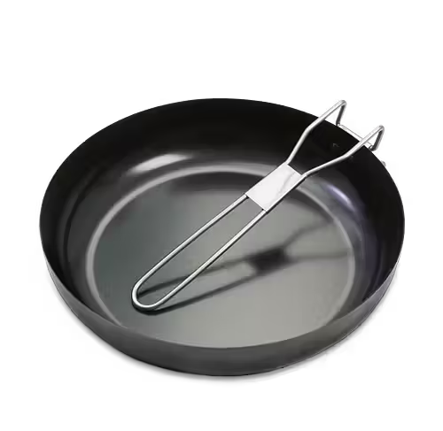 Fällbar stekpanna
