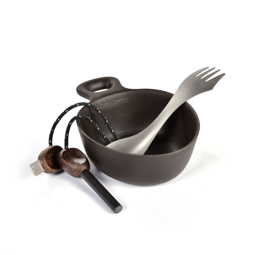 Kit - kåsa, spork och tändstål