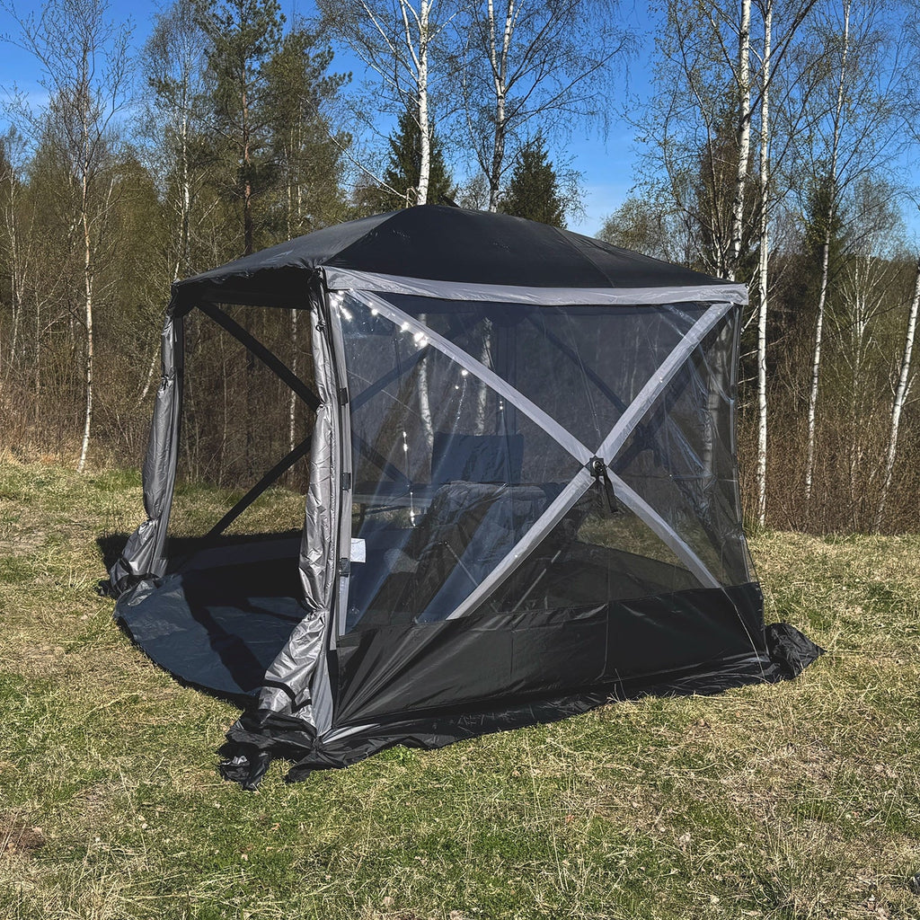Hub Cloud Wall, plastfönster till Wild Lands Hub-tält
