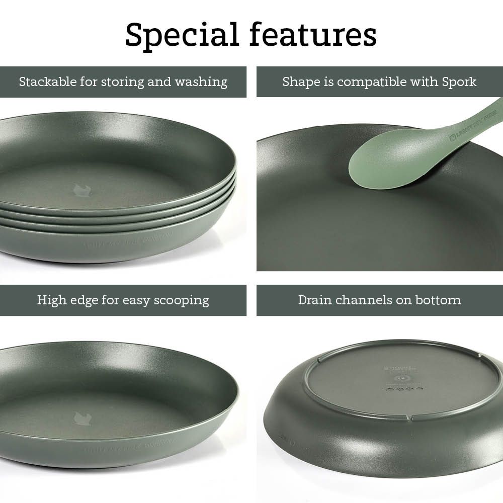 Plate - Tallrik med kant