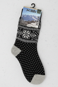 Svart strumpa